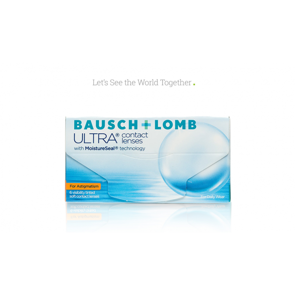 BAUSCH & LOMB ULTRA FOR ASTIGMATISM 6 pack (1 month)