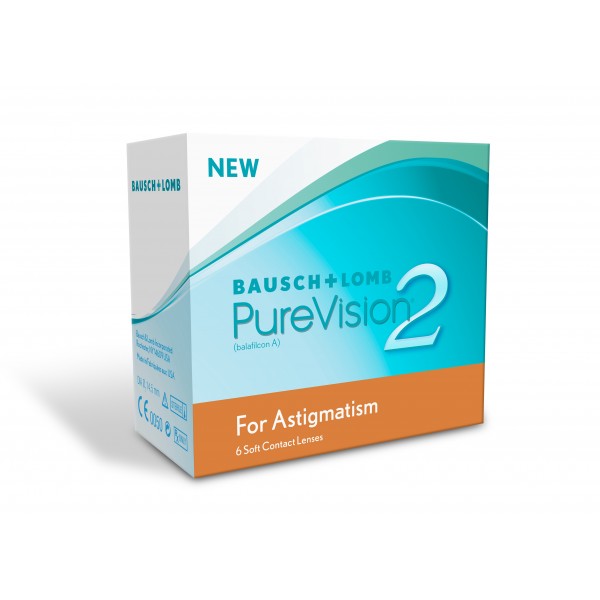 BAUSCH & LOMB PUREVISION 2 HD FOR ASTIGMATISM 6 pack (1 month)